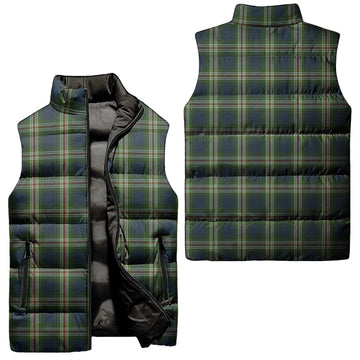 Todd Tartan Sleeveless Puffer Jacket