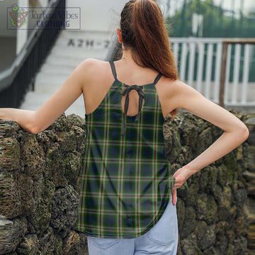 Todd Tartan Loose Halter Neck Camisole
