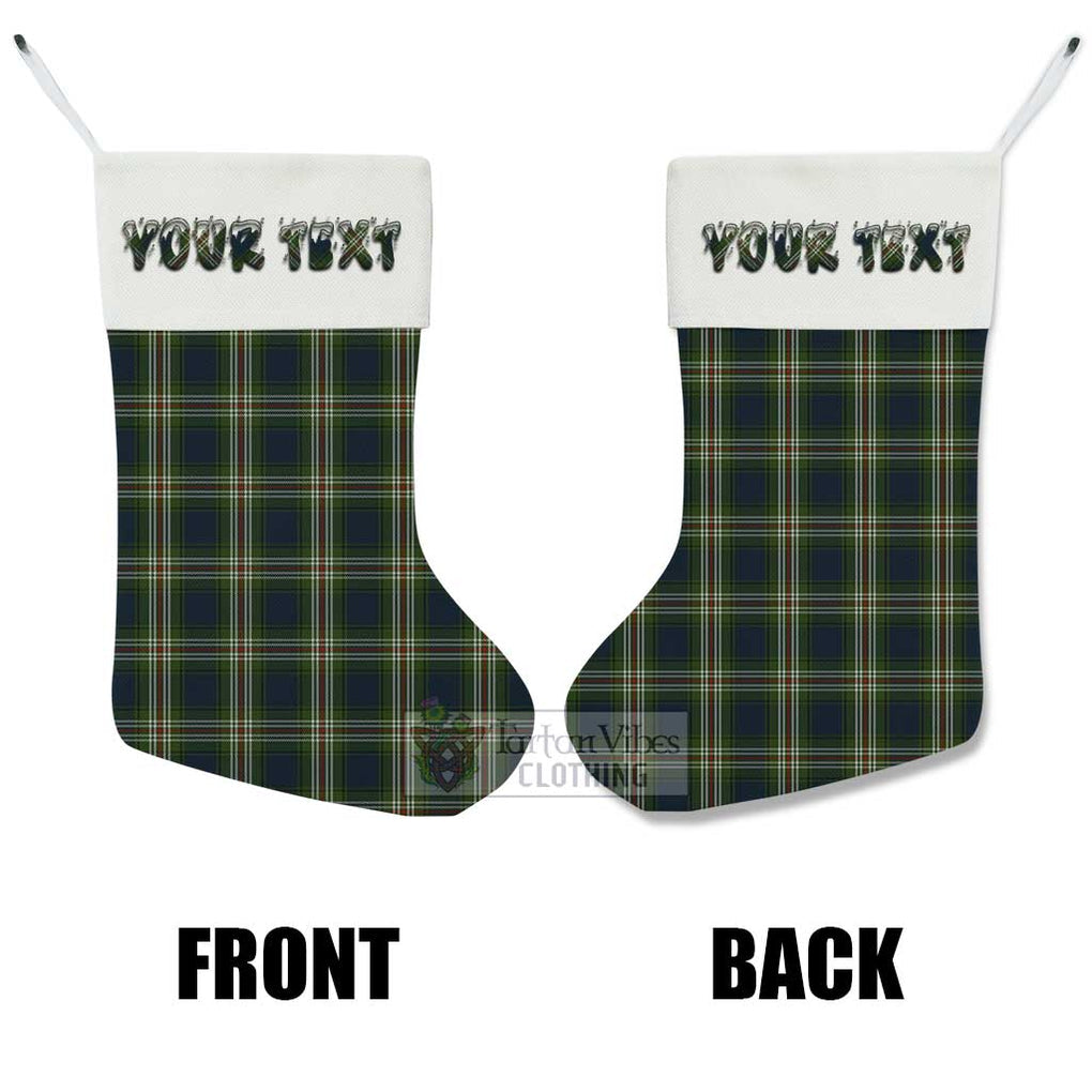 Todd Tartan Christmas Stocking with Personalized Text - Tartan Vibes Clothing