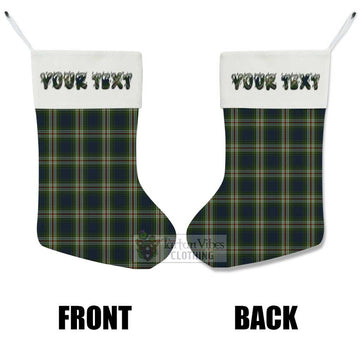 Tartan Vibes Clothing Todd Tartan Christmas Stocking with Personalized Text
