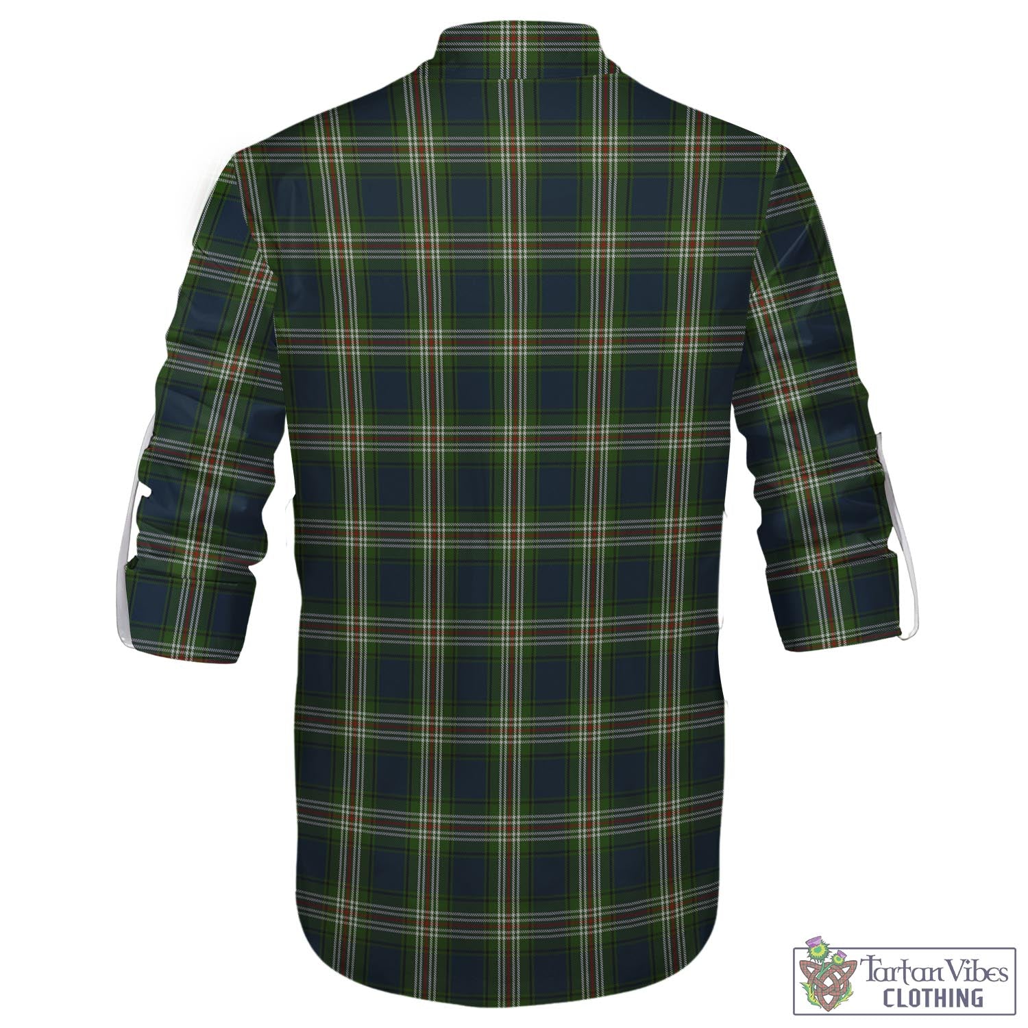 Todd Tartan Men's Scottish Traditional Jacobite Ghillie Kilt Shirt - Tartan Vibes Clothing