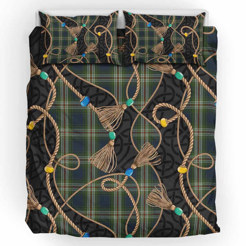 Todd Scottish Tartan Twisted Ropes Stylized Bedding Set UK Bedding Set UK King 91*87 inch - Tartan Vibes Clothing