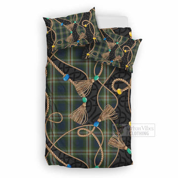 Todd Scottish Tartan Twisted Ropes Stylized Bedding Set UK Bedding Set UK Double 79*79 inch - Tartan Vibes Clothing