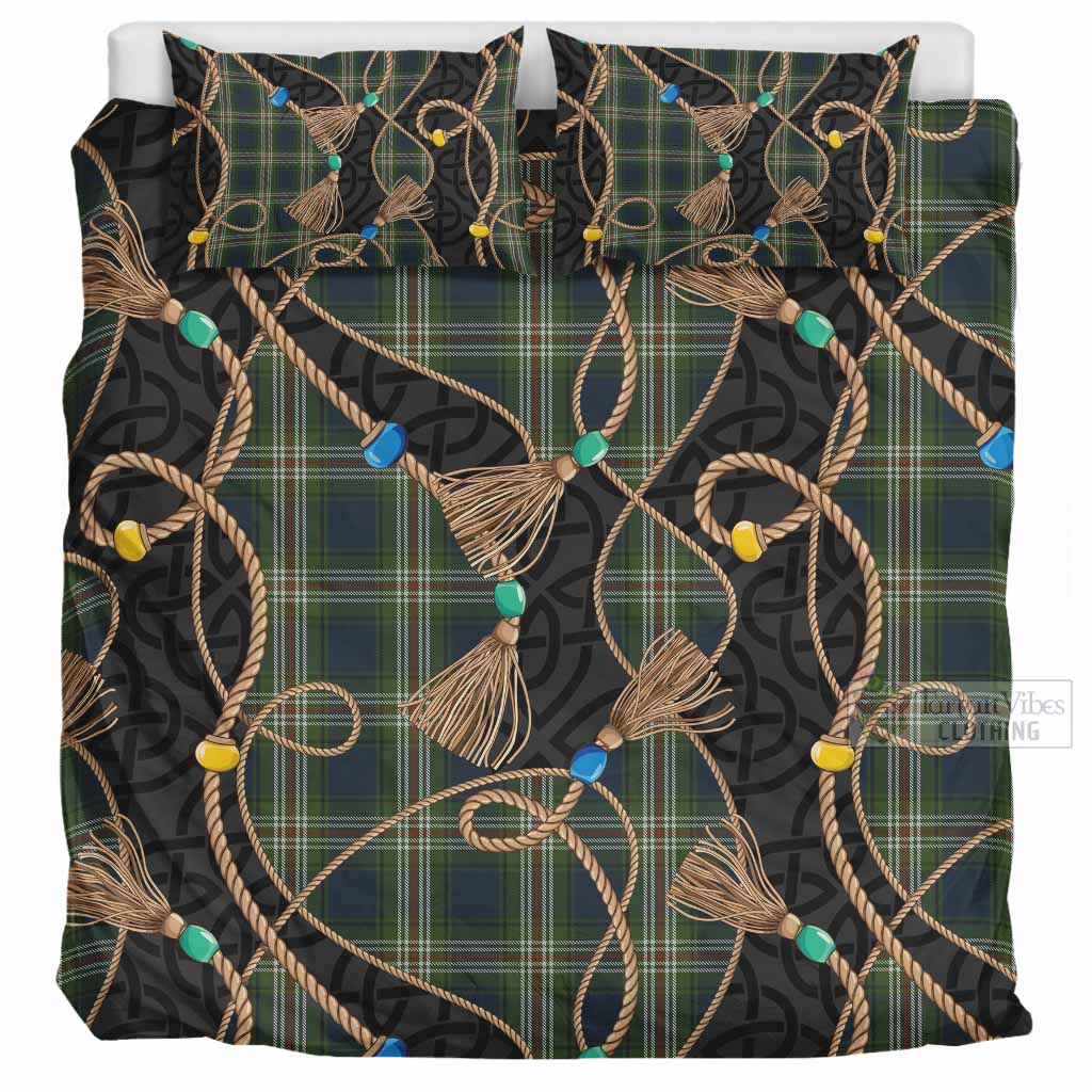 Todd Scottish Tartan Twisted Ropes Stylized Bedding Set UK Bedding Set UK Super King 104*94 inch - Tartan Vibes Clothing