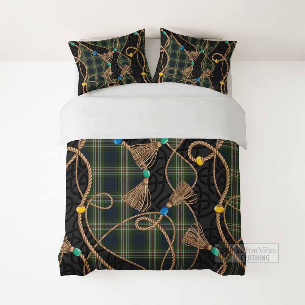 Todd Scottish Tartan Twisted Ropes Stylized Bedding Set - Tartan Vibes Clothing