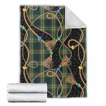 Todd Scottish Tartan Twisted Ropes Stylized Blanket X-Large 59 x 79 inches 150 x 200 cm - Tartan Vibes Clothing