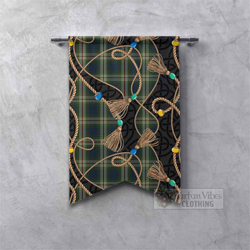 Todd Scottish Tartan Twisted Ropes Stylized Gonfalon