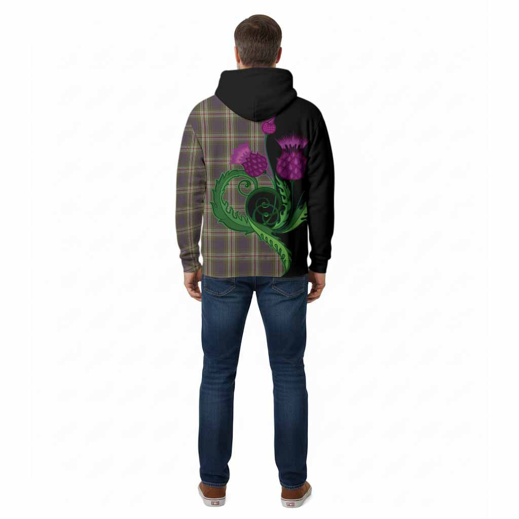 Todd Tartan Cotton Hoodie Traditional Scottish Thistle