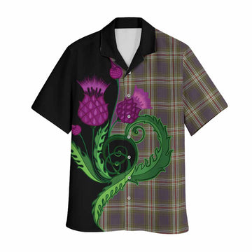 Todd Tartan Hawaiian Shirt Traditional Scottish Thistle