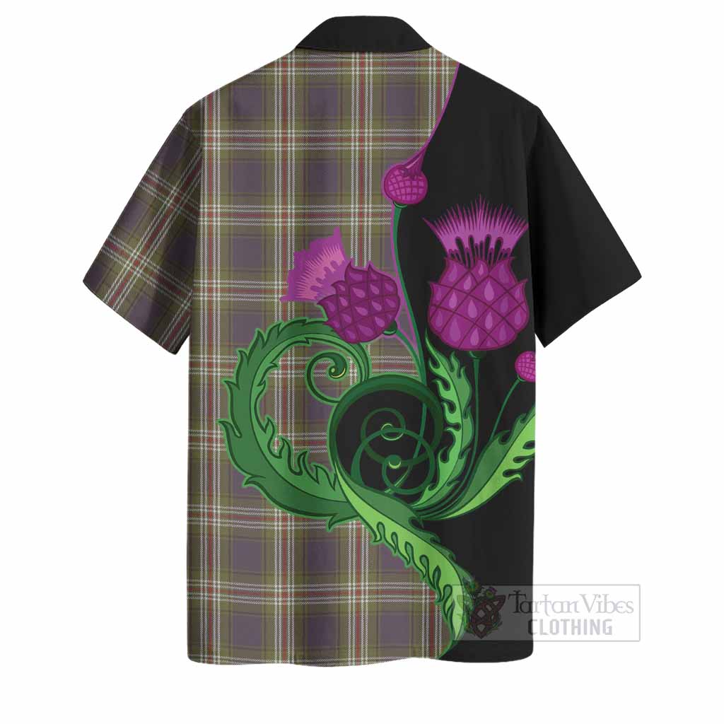 Todd Tartan Hawaiian Shirt Traditional Scottish Thistle