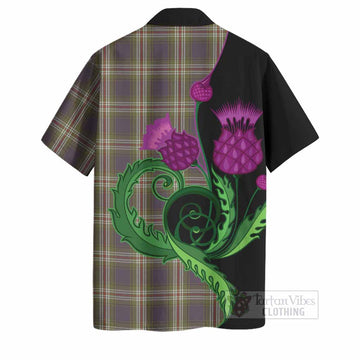 Todd Tartan Hawaiian Shirt Traditional Scottish Thistle