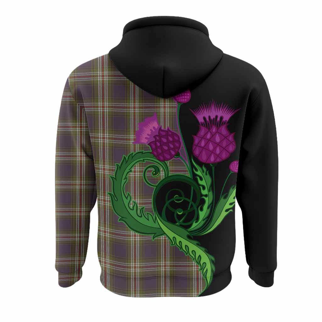 Todd Tartan Hoodie Traditional Scottish Thistle