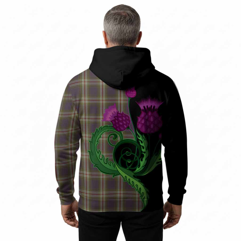 Todd Tartan Hoodie Traditional Scottish Thistle
