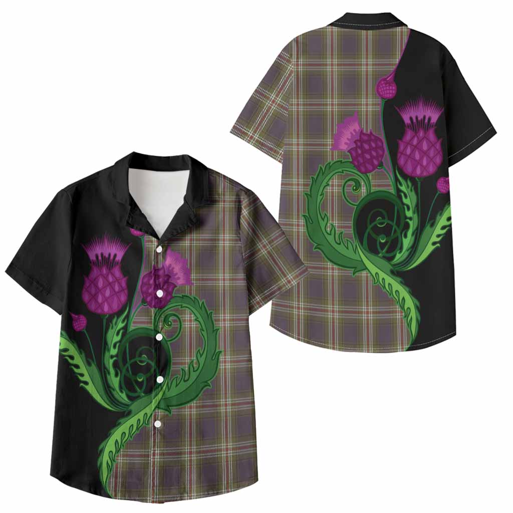 Todd Tartan Kid Hawaiian Shirt Traditional Scottish Thistle