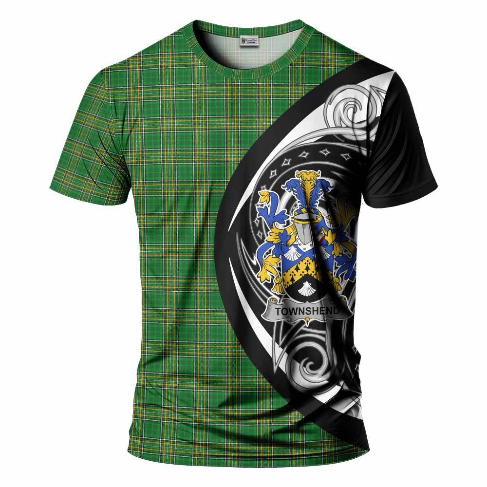 Townshend Irish Clan T-Shirt Celtic Circle Style Kid's Shirt - Tartan Vibes Clothing