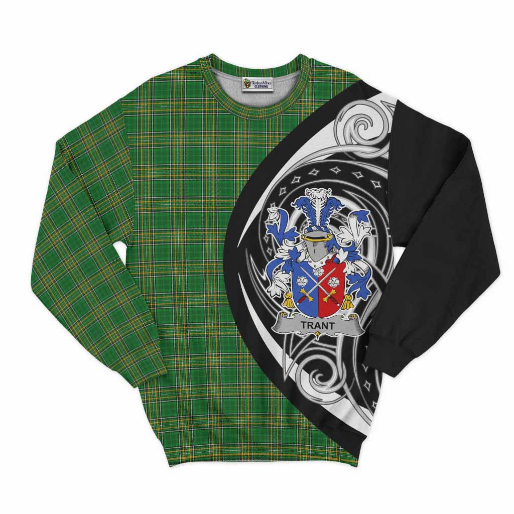Tartan Vibes Clothing Trant Irish Clan Sweatshirt Celtic Circle Style