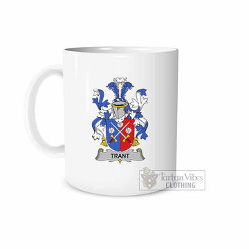 Trant Irish Clan Coat of Arms Ceramic Mug