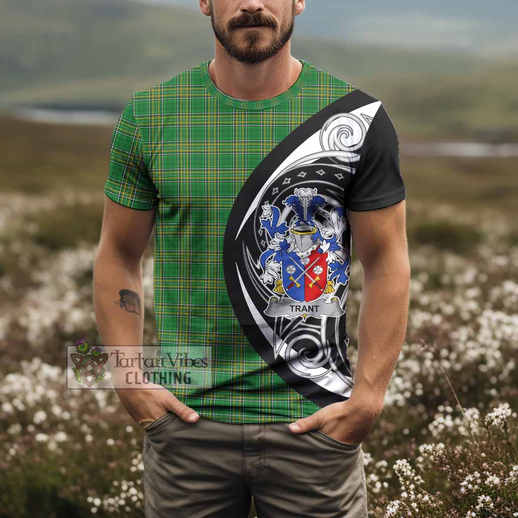 Tartan Vibes Clothing Trant Irish Clan T-Shirt Celtic Circle Style