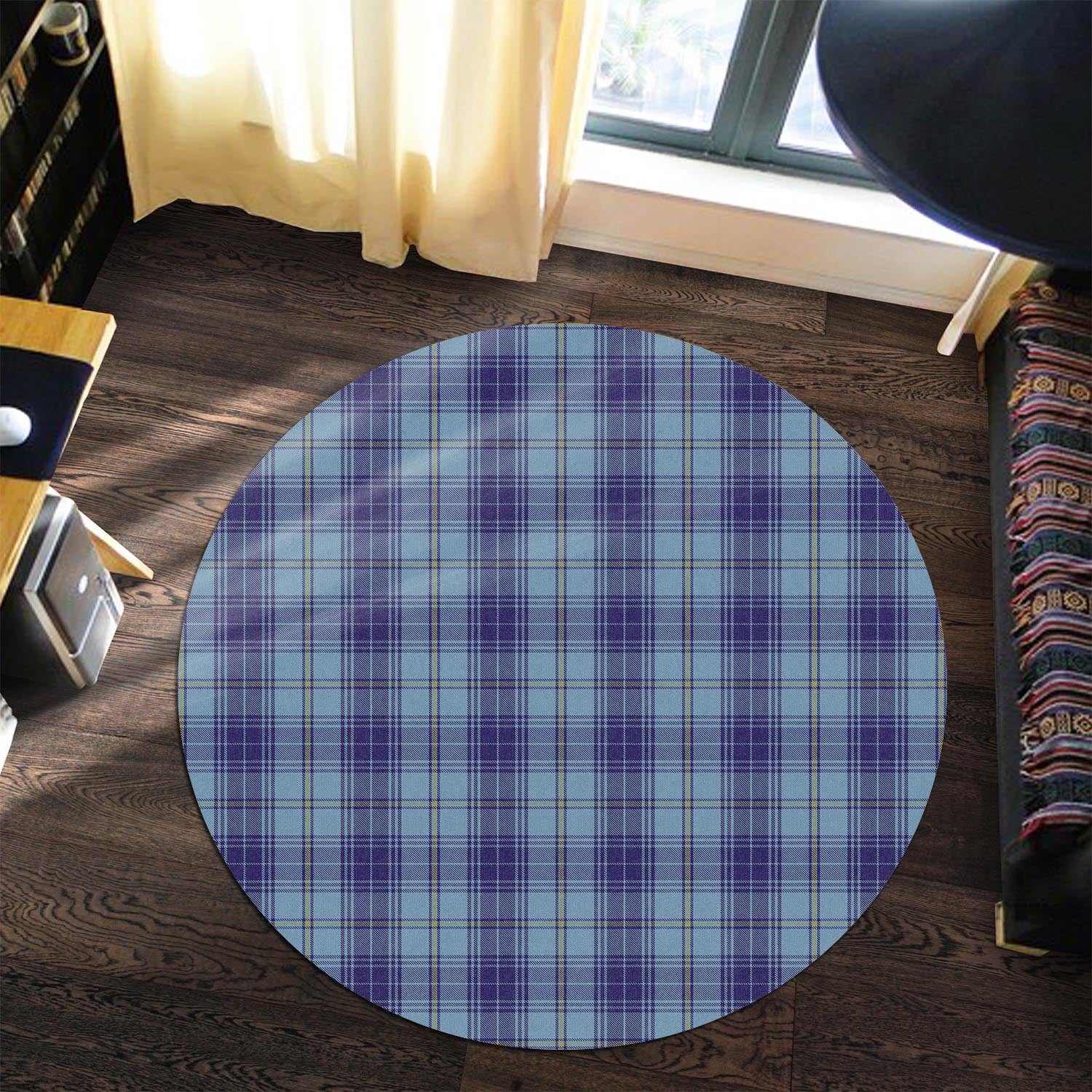 Traynor Tartan Round Rug Premium Round Rug - Tartan Vibes Clothing