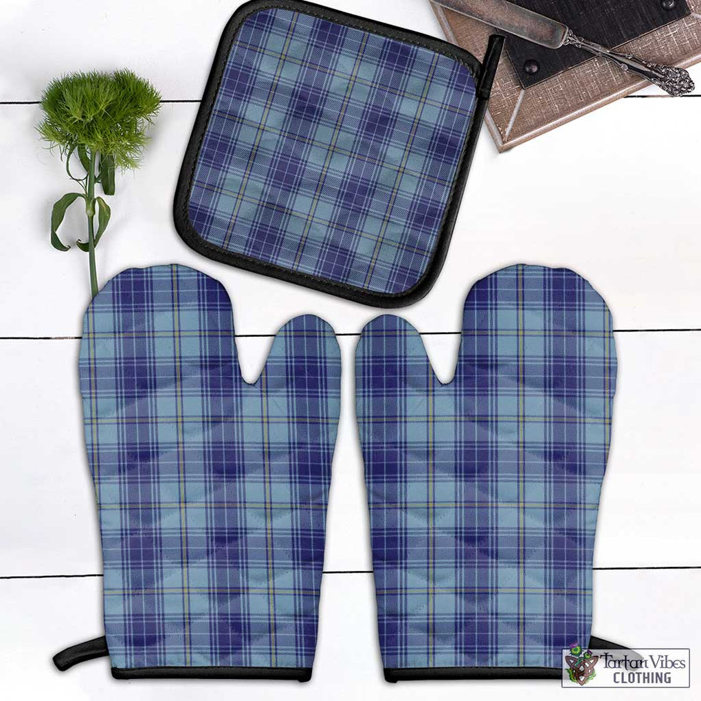 Traynor Tartan Combo Oven Mitt & Pot-Holder Combo 1 Oven Mitt & 1 Pot-Holder Black - Tartan Vibes Clothing