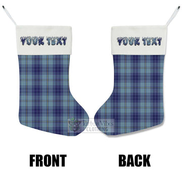 Traynor Tartan Christmas Stocking with Personalized Text