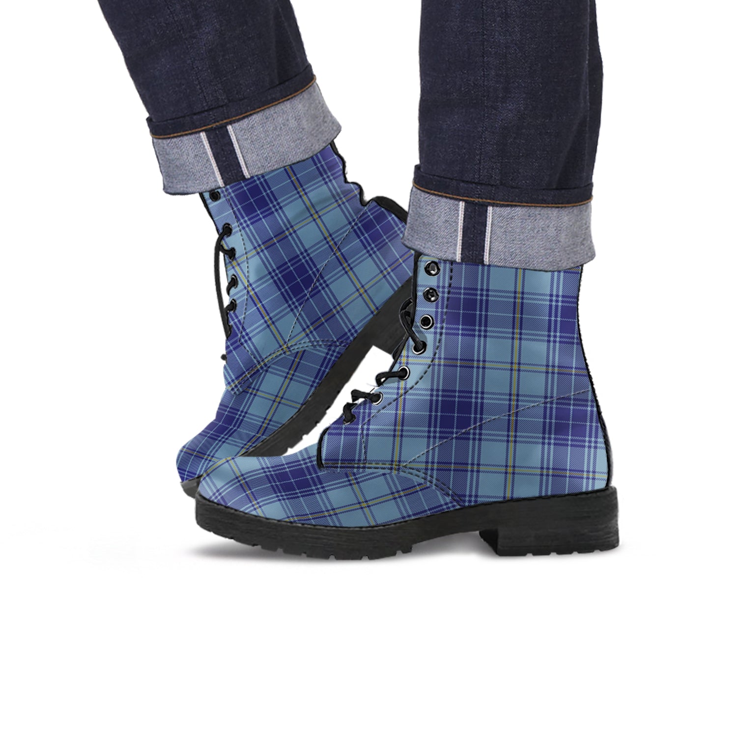 traynor-tartan-leather-boots