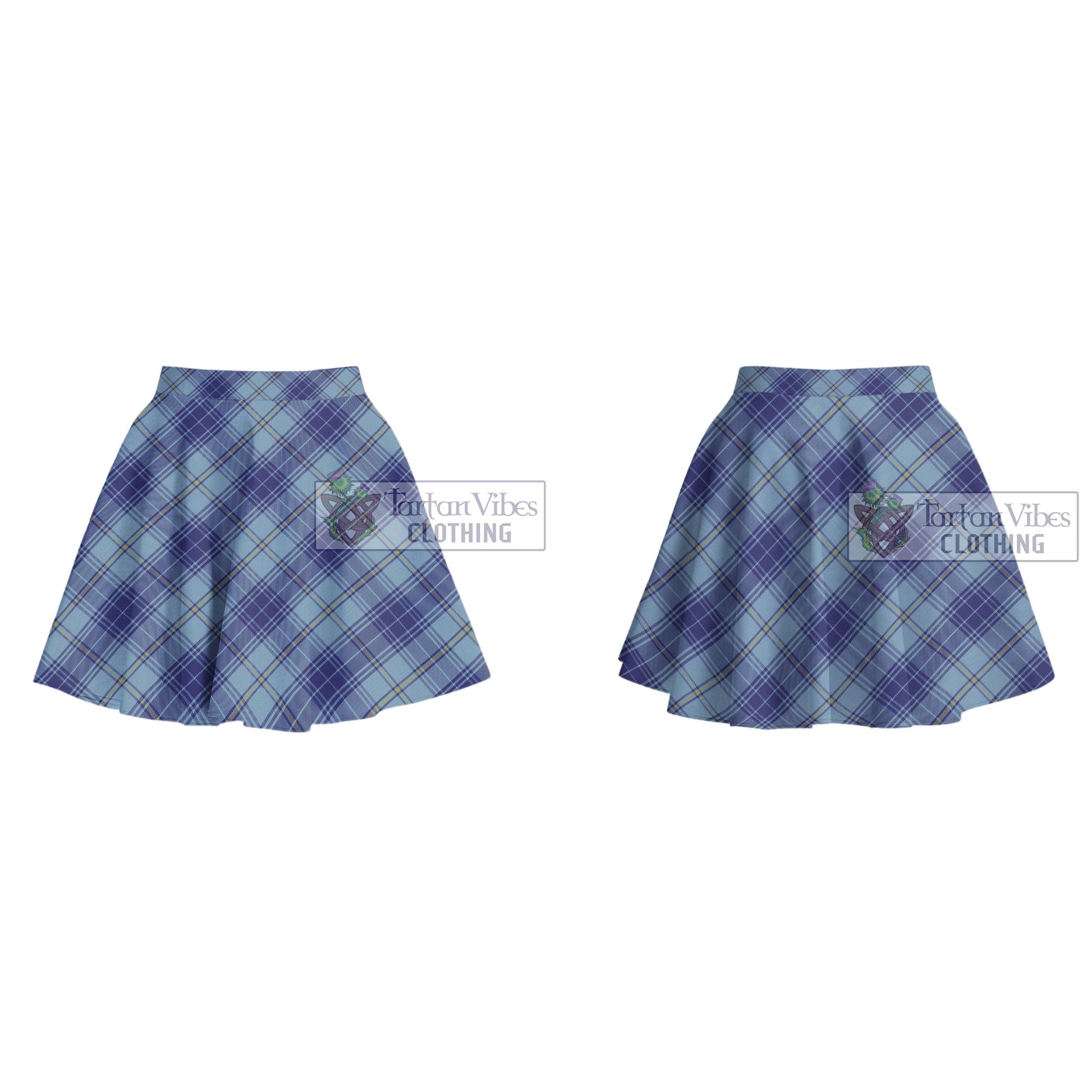 Traynor Tartan Women's Plated Mini Skirt Cross Style - Tartan Vibes Clothing