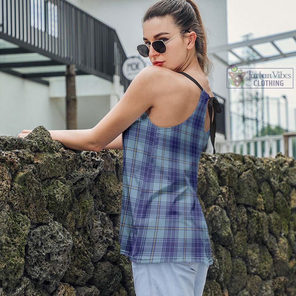 Tartan Vibes Clothing Traynor Tartan Loose Halter Neck Camisole
