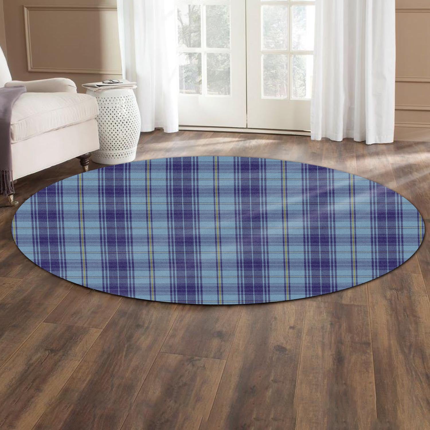 Traynor Tartan Round Rug - Tartan Vibes Clothing