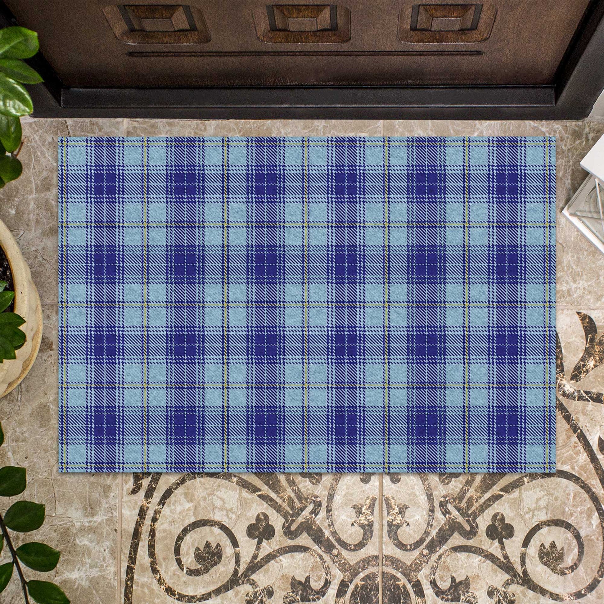 Traynor Tartan Door Mat - Tartanvibesclothing Shop