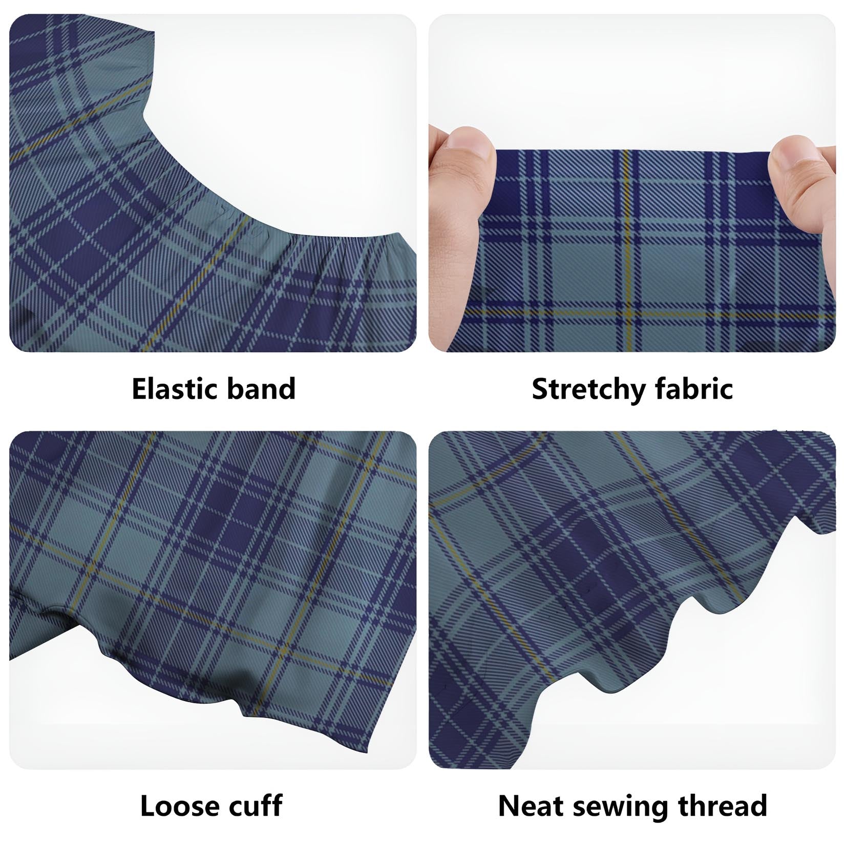 Traynor Tartan Off Shoulder Long Dress - Tartan Vibes Clothing