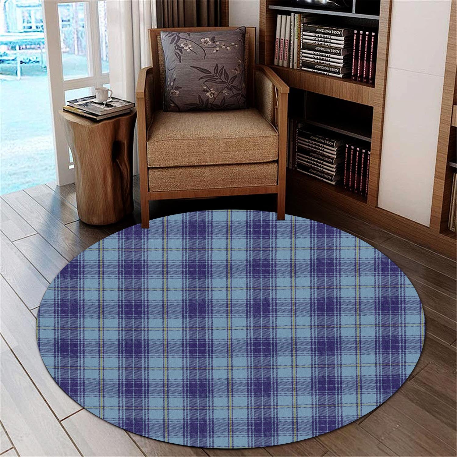 Traynor Tartan Round Rug - Tartan Vibes Clothing
