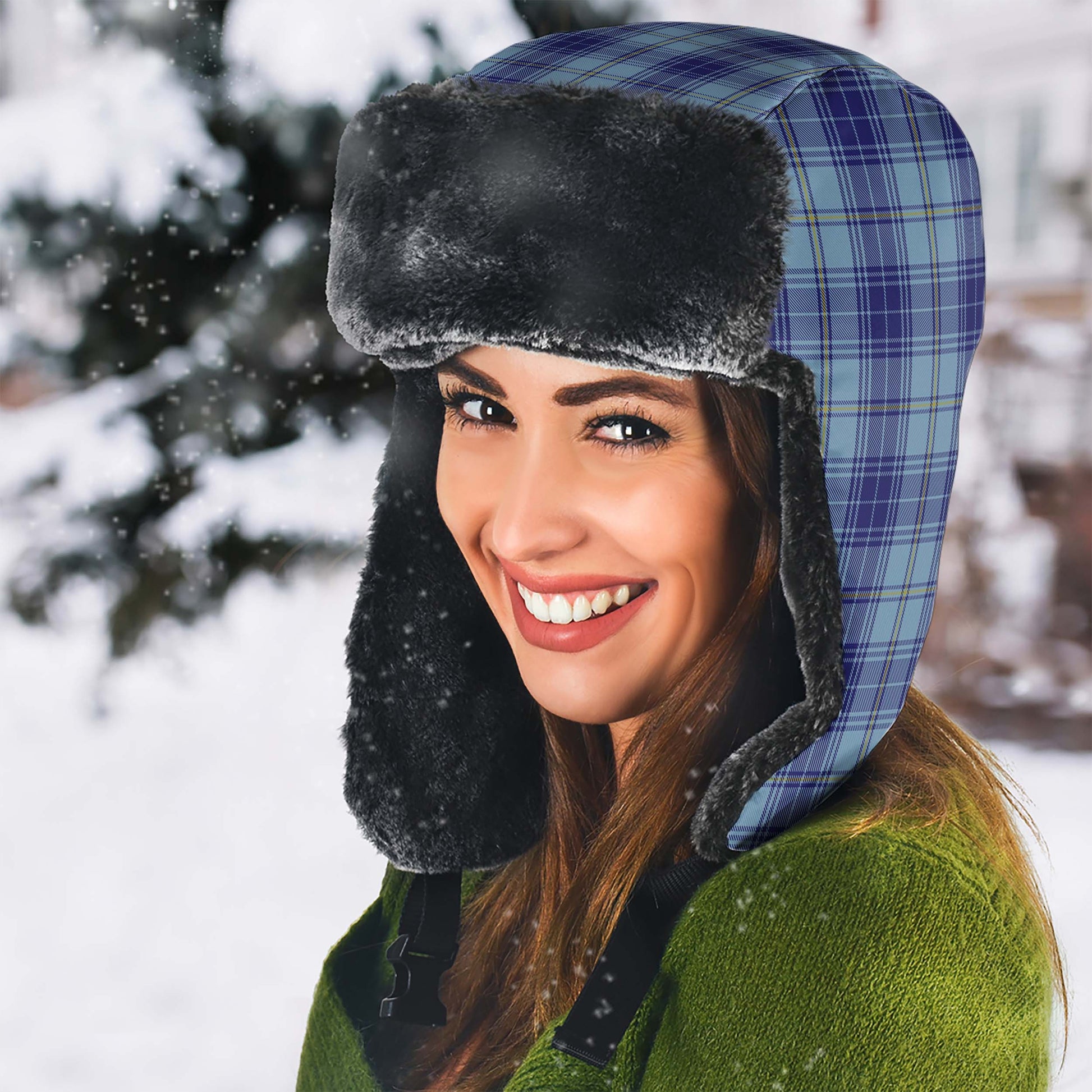 Traynor Tartan Winter Trapper Hat - Tartan Vibes Clothing