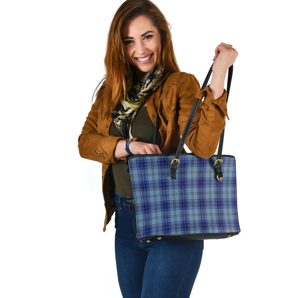traynor-tartan-leather-tote-bag