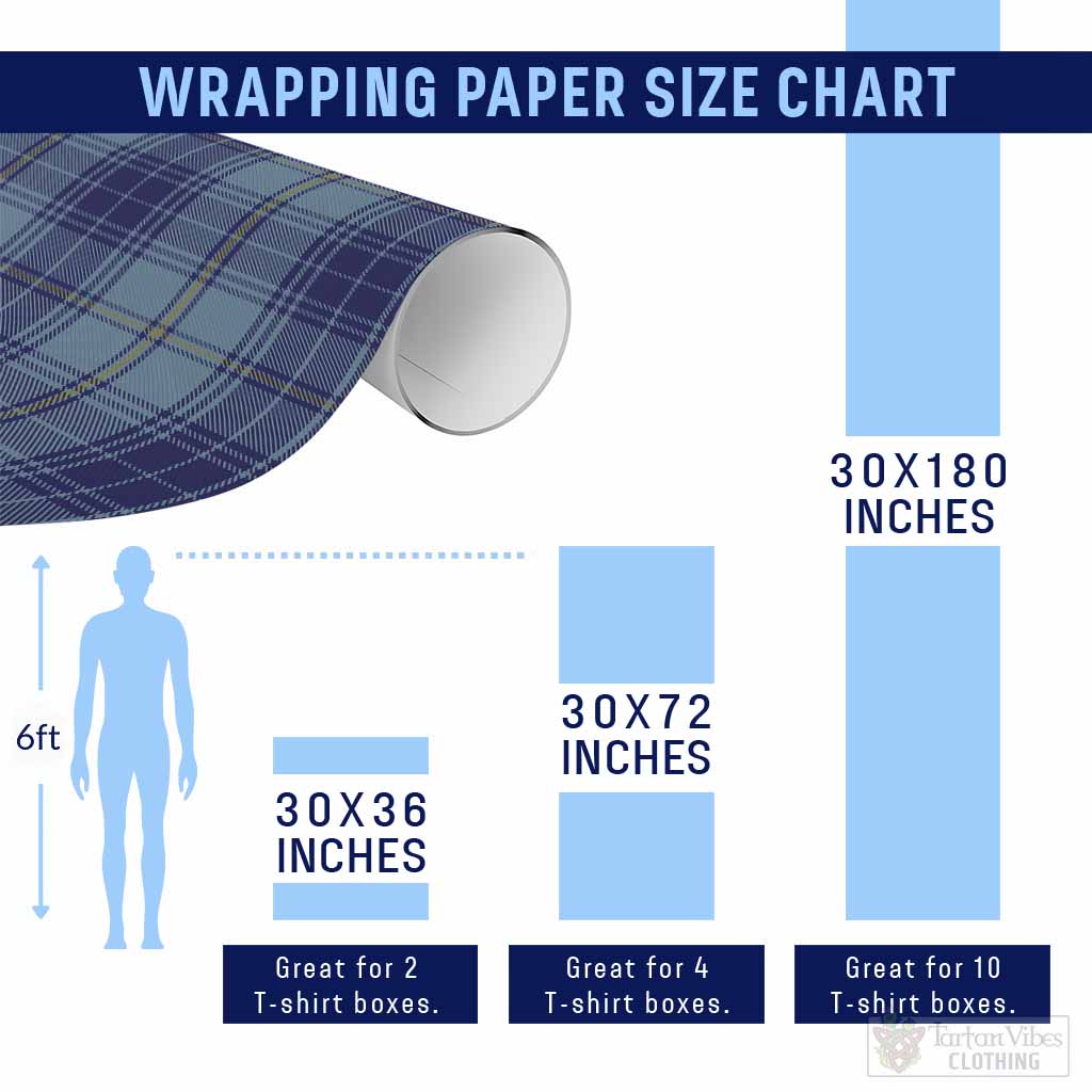 Traynor Classic Tartan Wrapping Paper, Classic Scottish Plaid Gift Wrap
