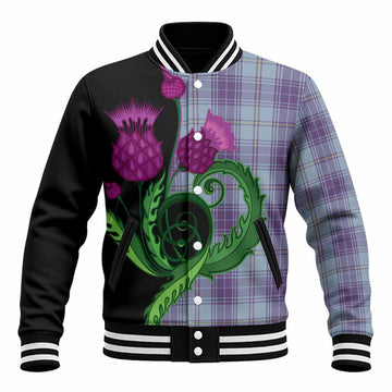 Traynor Tartan Baseball Jacket Traditional Scottish Thistle