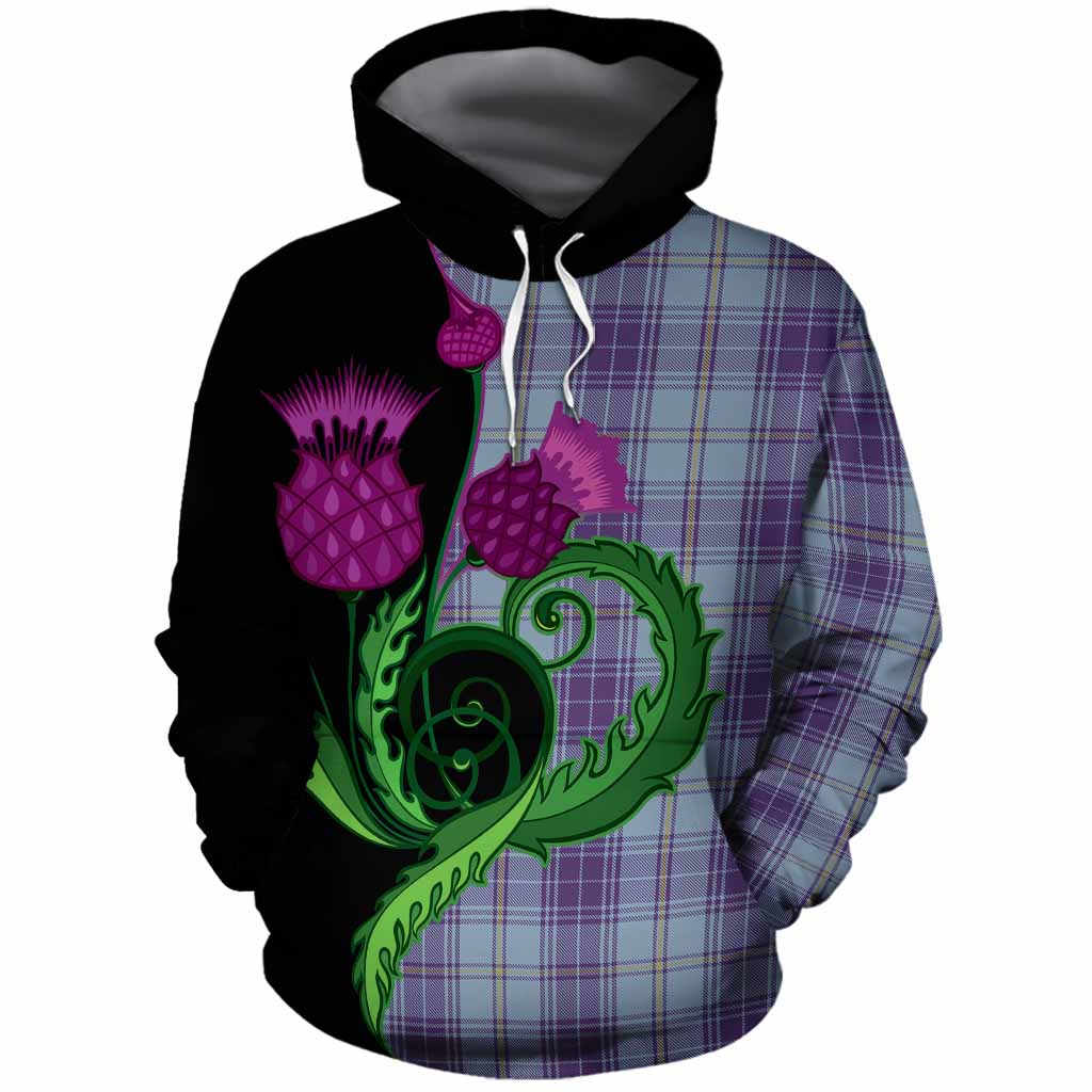 Traynor Tartan Cotton Hoodie Traditional Scottish Thistle
