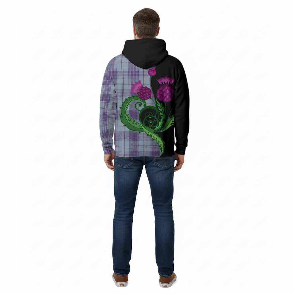 Traynor Tartan Cotton Hoodie Traditional Scottish Thistle