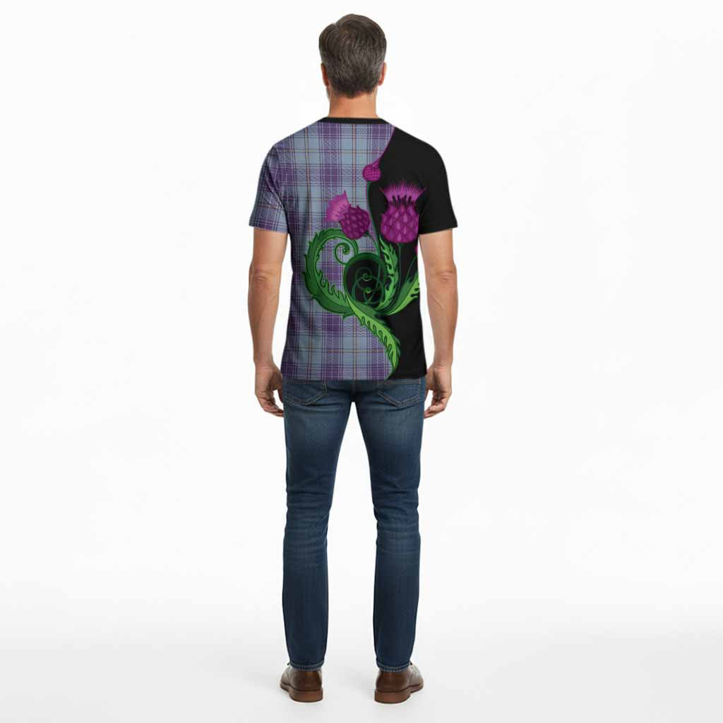 Traynor Tartan Cotton T-shirt Traditional Scottish Thistle