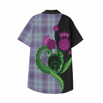 Traynor Tartan Kid Hawaiian Shirt Traditional Scottish Thistle
