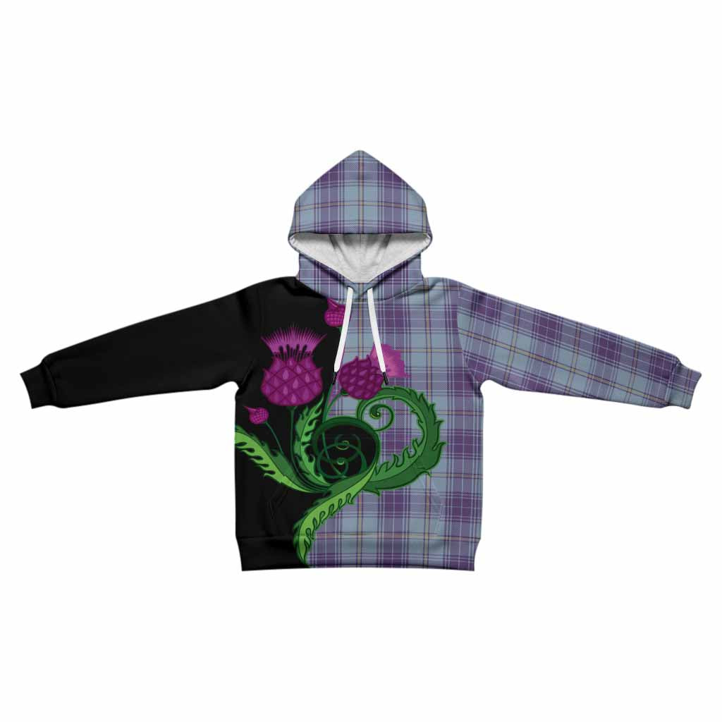 Traynor Tartan Kid Hoodie Traditional Scottish Thistle
