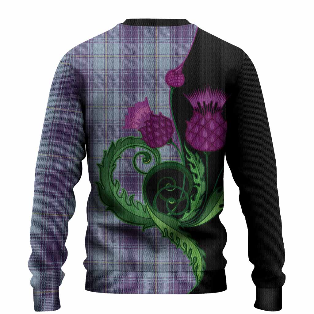 Traynor Tartan Knitted Sweater Traditional Scottish Thistle