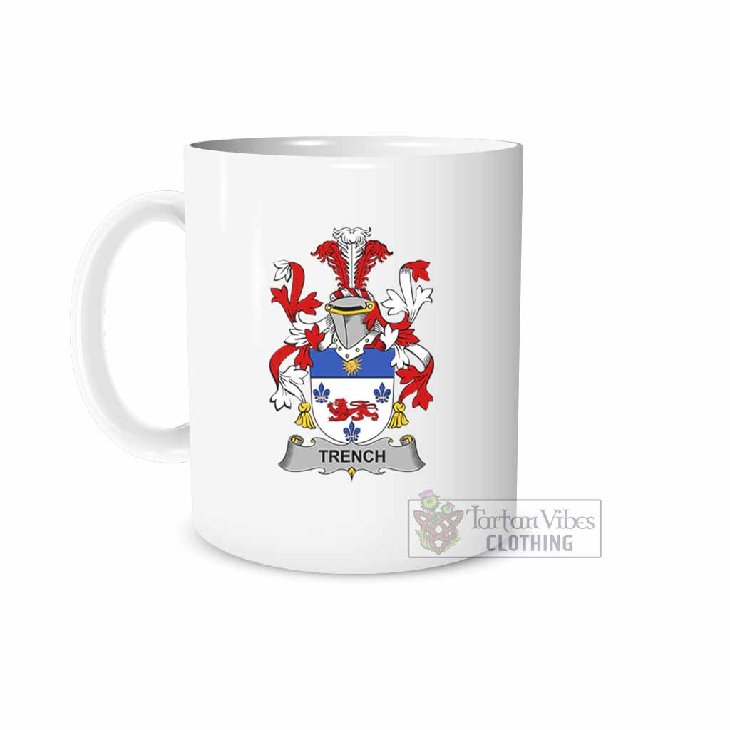 Tartan Vibes Clothing Trench Irish Clan Coat of Arms Ceramic Mug