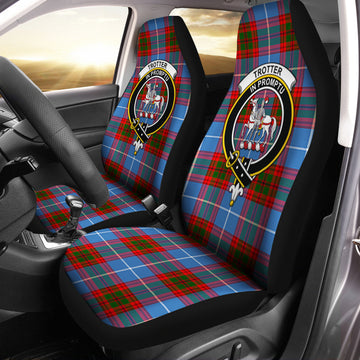 Trotter Tartan Car Seat Cover with Family Crest One Size - Tartan Vibes Clothing