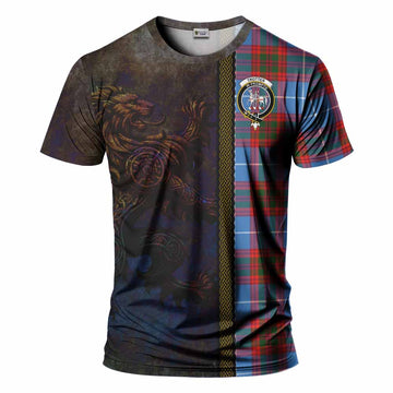 Trotter Tartan Family Crest T-Shirt Alba Gu Brath Be Brave Lion Ancient Style Kid's Shirt - Tartan Vibes Clothing