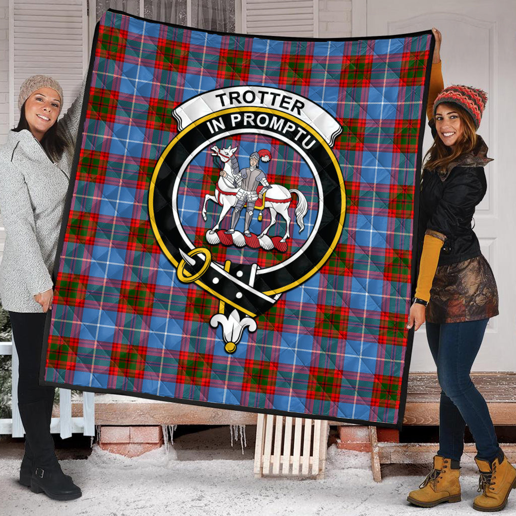trotter-tartan-quilt-with-family-crest