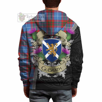 Trotter Tartan Family Crest Hoodie Lion Rampant Royal Thistle Shield Celtic Inspired - Tartan Vibes Clothing