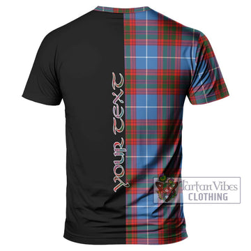 Trotter Tartan T-Shirt with Family Crest and Half Of Me Style - Tartan Vibes Clothing