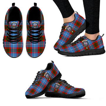 Trotter Tartan Sneakers with Family Crest