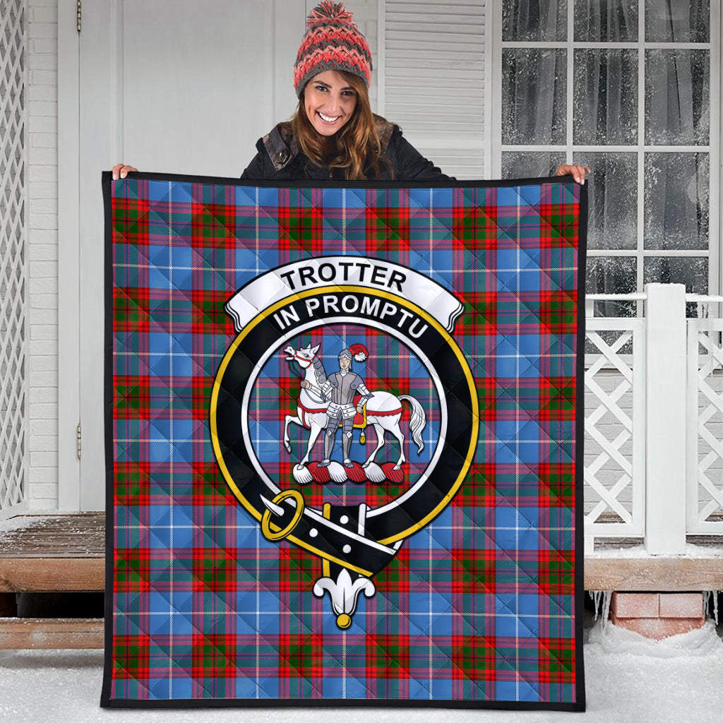 trotter-tartan-quilt-with-family-crest
